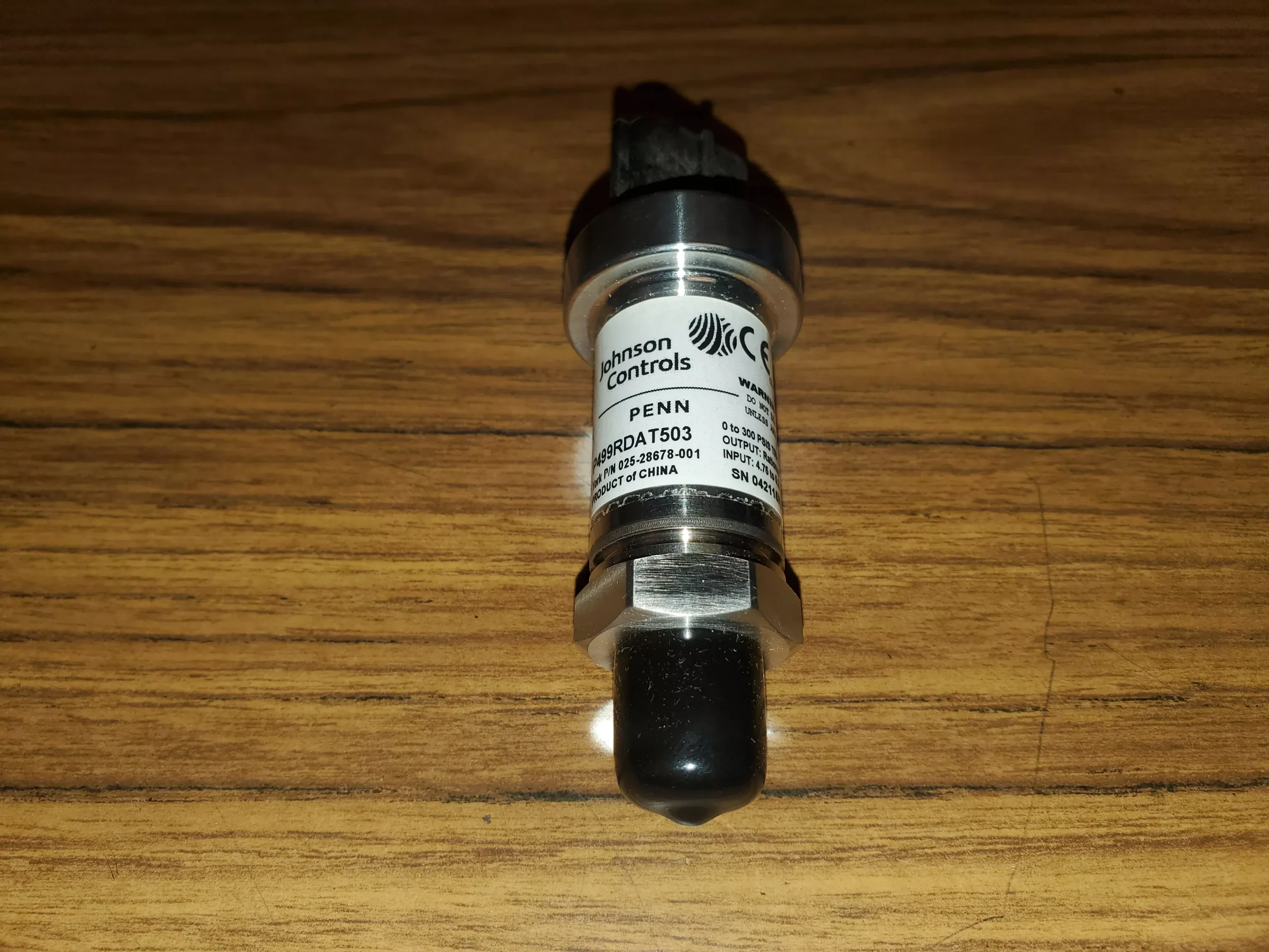 0 to 300 PSIA Pressure Transducer