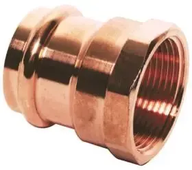 1-1/2 inch Copper Adapter Lead-Free Fitting x Female