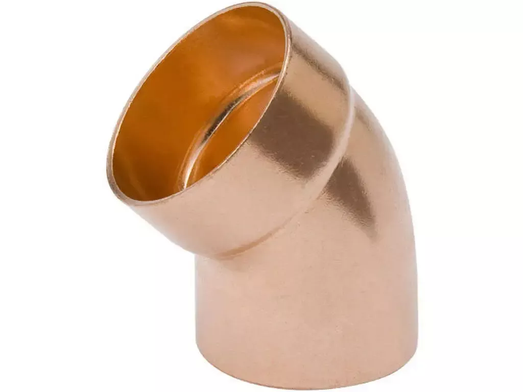 1-1/2 inch Copper DWV 45 Degree Elbow Copper x Fitting