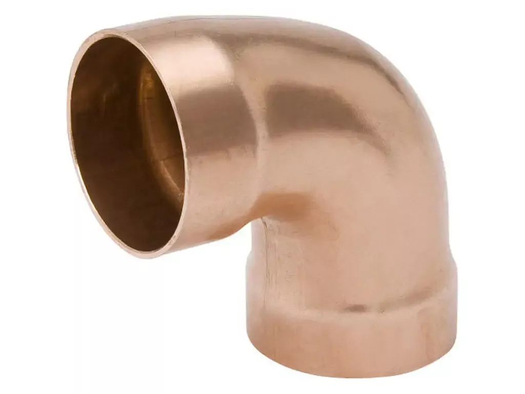1-1/2 inch Copper DWV 90 Degree Elbow Copper x Copper