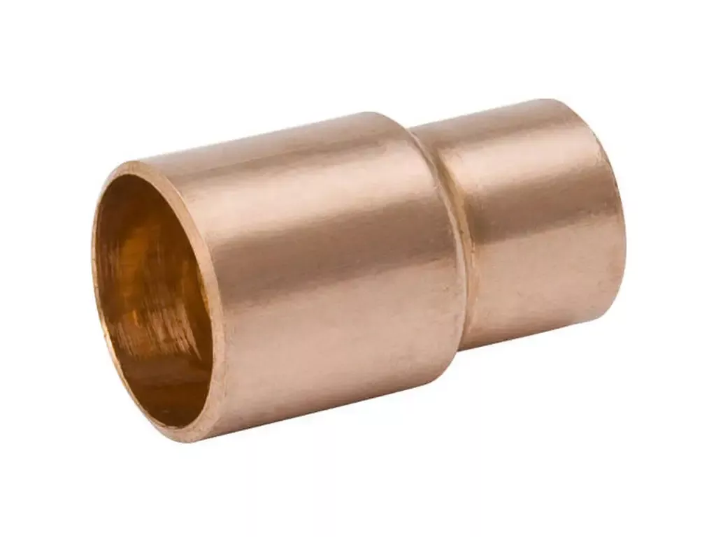 1-1/2 inch x 1 inch Copper Reducing Coupling Fitting x Copper
