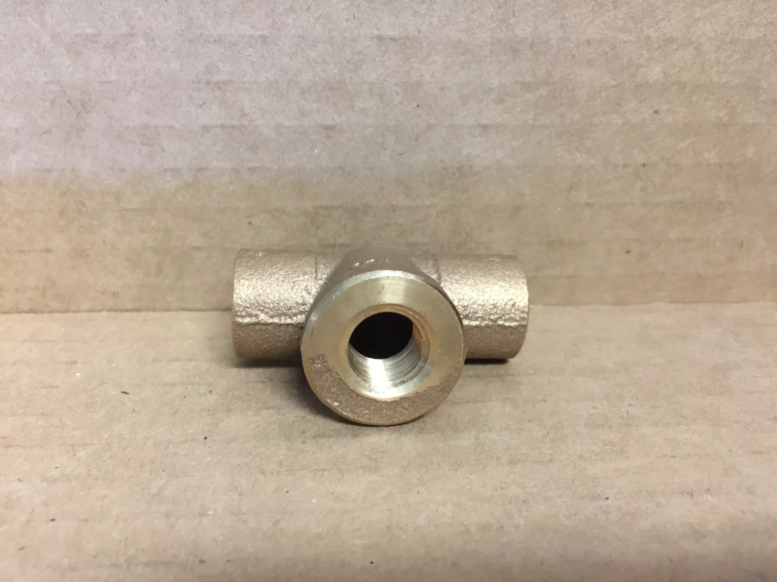 1/2" BRASS TEE