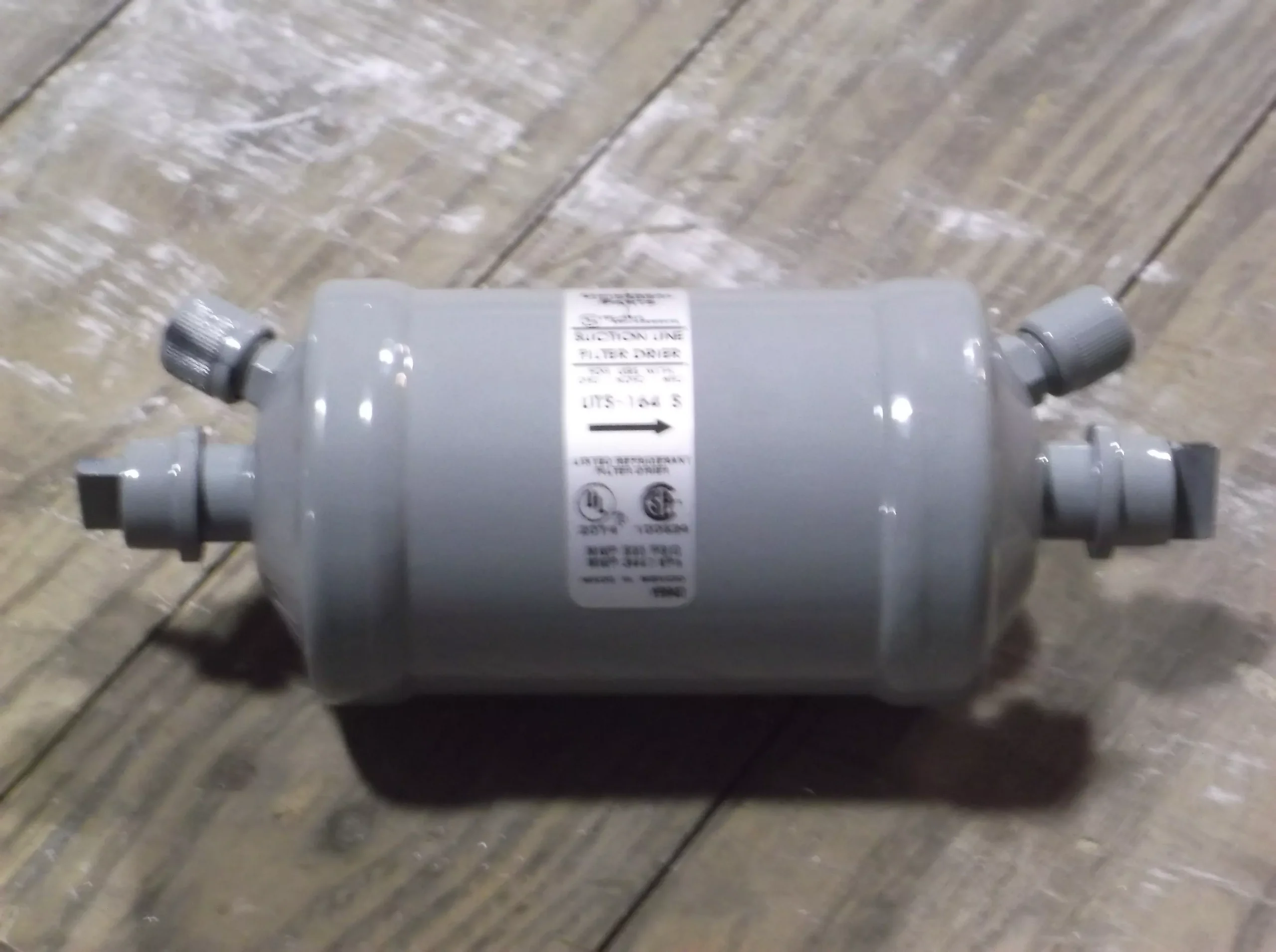 1/2" SWEAT SUCTION LINE FILTER 16 CUBIC INCH