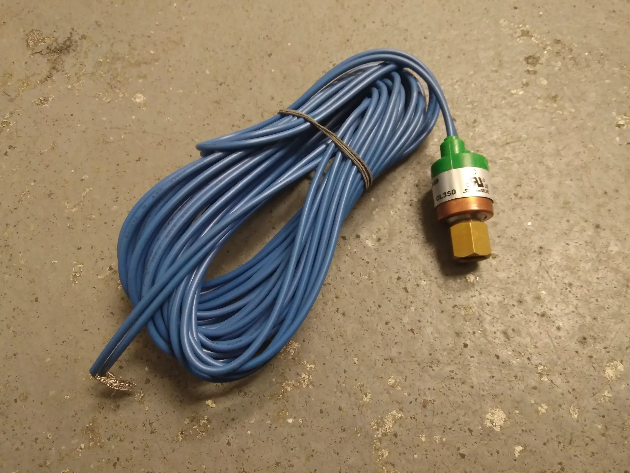 1/4" Flare High Pressure Switch 240V