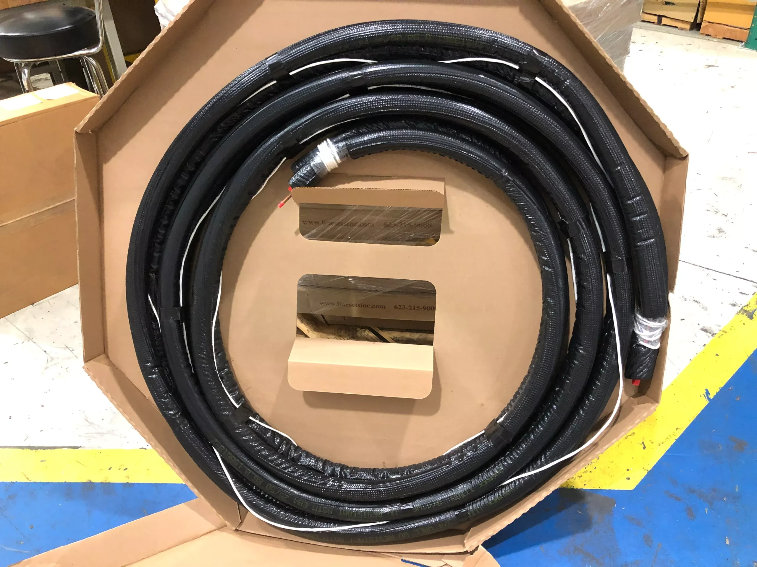 1/4" X 1/2" X 3/4" X 30' Lineset