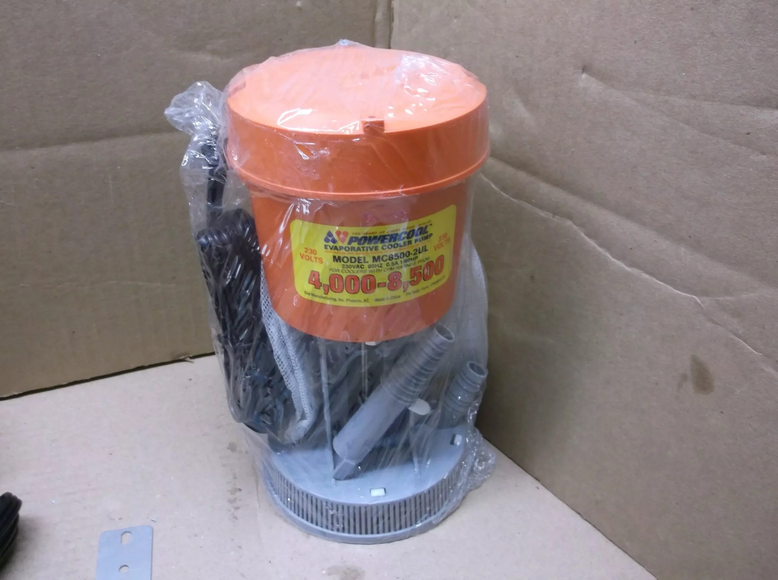 1/60 HP Powercool Evaporative Cooler Pump, 230/60/1