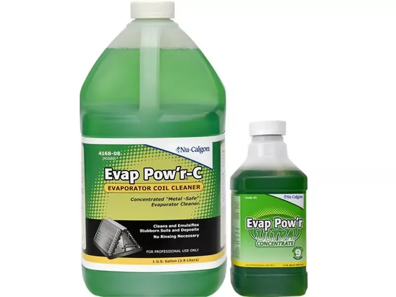 1 Gallon No-Rinse Pow'r Concentrate Coil Cleaner.