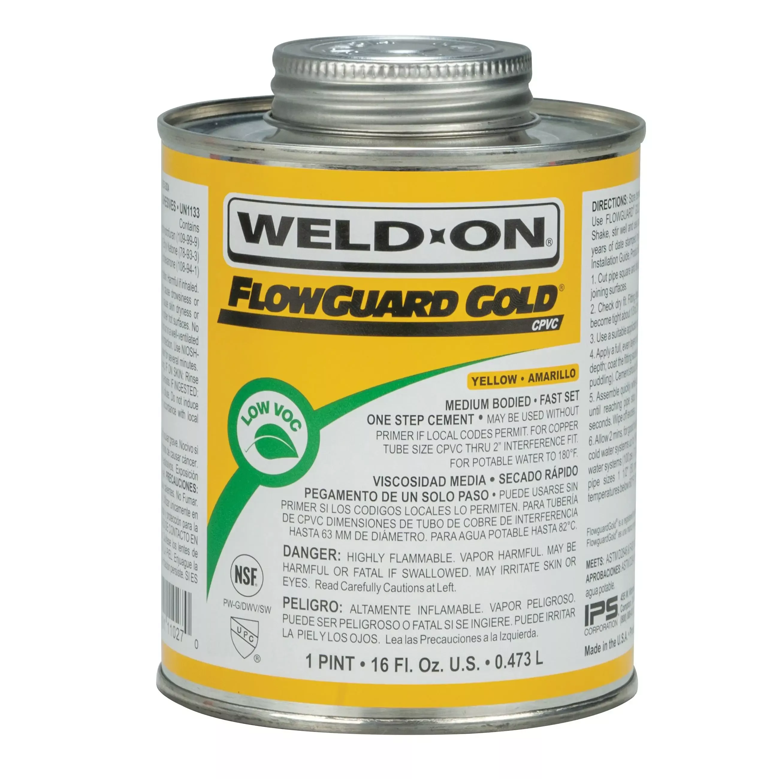1 Pint CPVC Cement with Applicator Cap