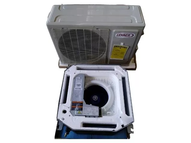 1 Ton Inverter Single-Zone OD/Cassette ID Mini-Split Heat Pump Set, 20