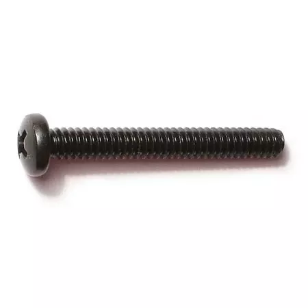 #10-24 x 1-1/2Black Oxide Phillips Pan Head Machine Screws (15 pcs.)