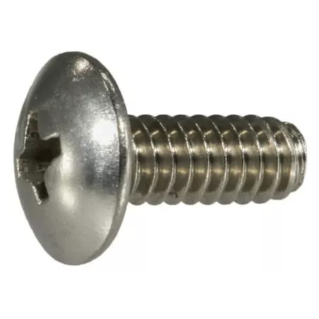 #10-24 x 1/218-8 Stainless Phillips Truss Head Machine Screws (12 pcs.)