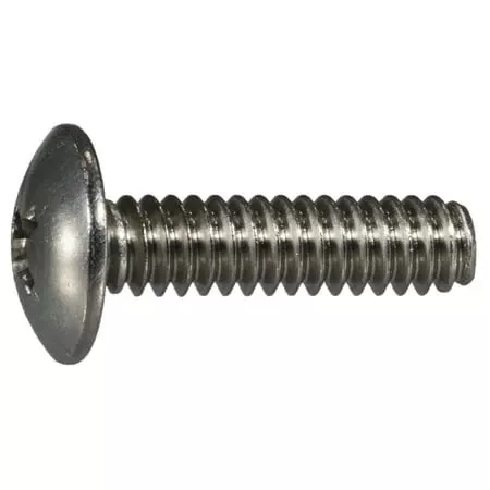 #10-24 x 3/418-8 Stainless Phillips Truss Head Machine Screws (10 pcs.)