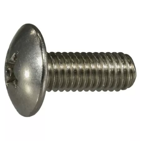 #10-32 x 1/218-8 Stainless Phillips Truss Head Machine Screws (12 pcs.)