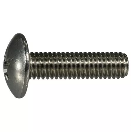 #10-32 x 3/418-8 Stainless Phillips Truss Head Machine Screws (10 pcs.)