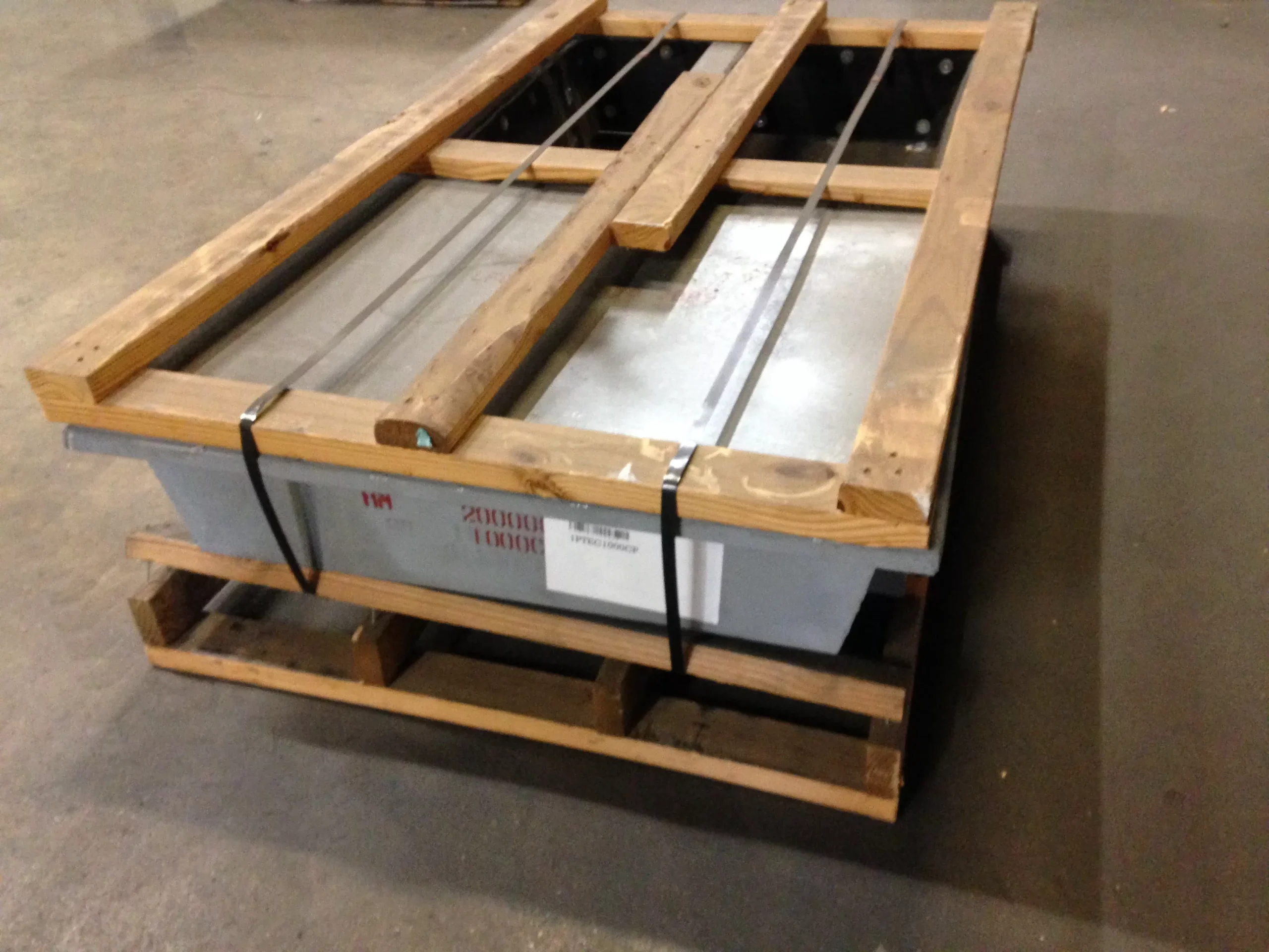 10" High Roof Curb Adapter with Duct Transition