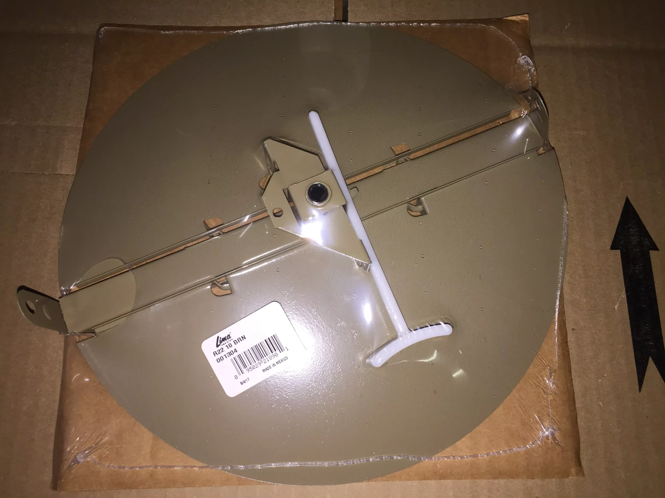 10" ROUND BUTTERFLY DAMPER