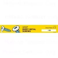 #10 Star Pan Sheet Metal Screws Zinc Midwest Assortment - Durable And Versatile Fasteners