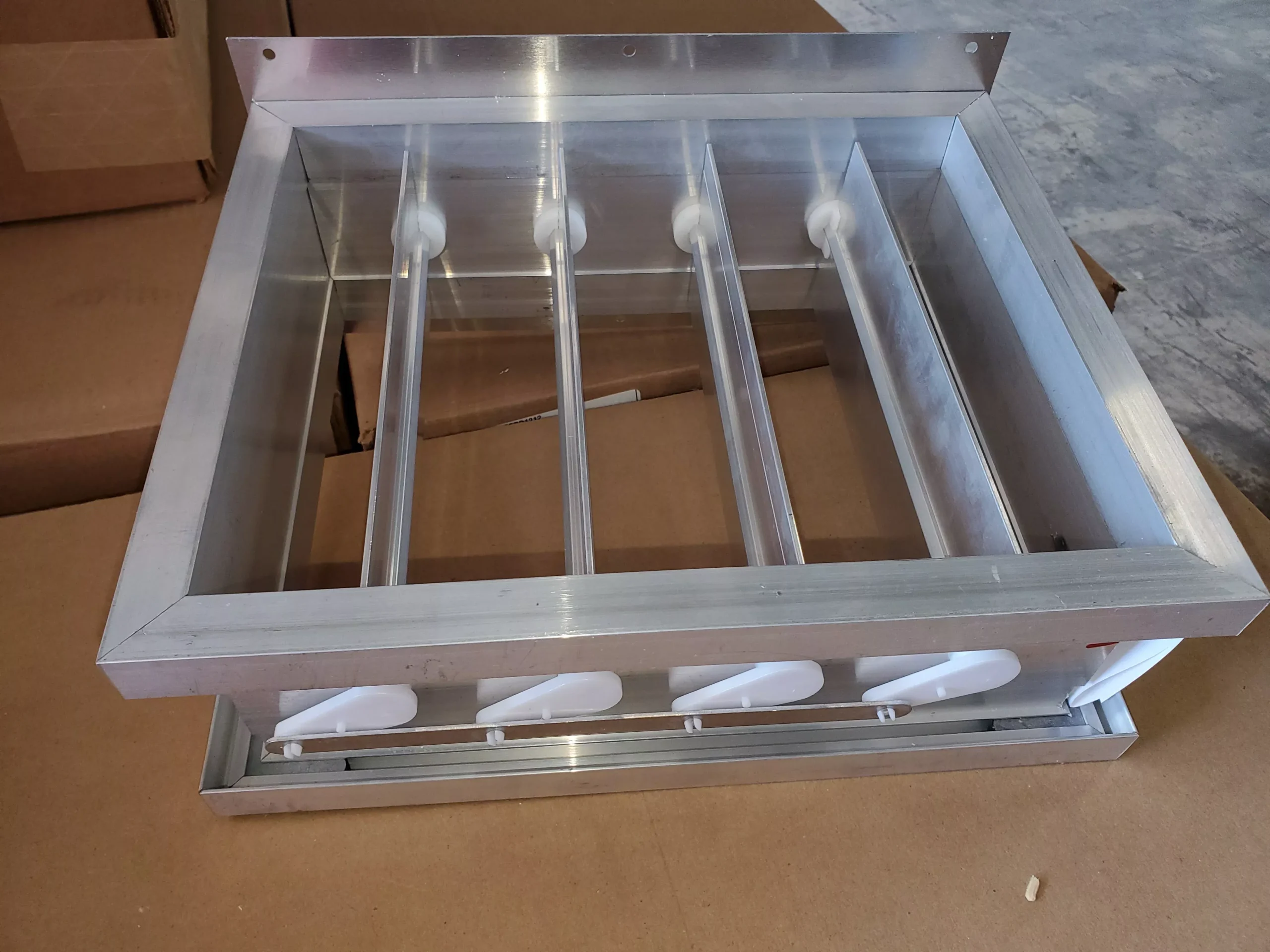 10" x 12" Rectangular Zoning Damper