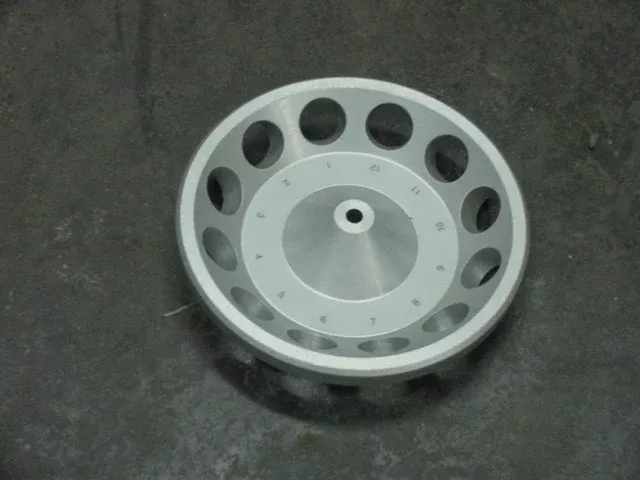 12 POSITION ANGLE HEAD ROTOR FOR CENTRIFIC MODEL 225 OR 225A CENTRIFUG