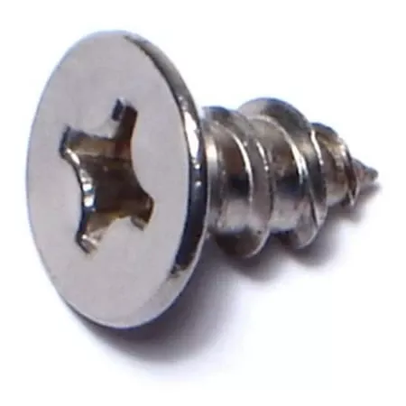 #14 x 1/218-8 Stainless Phillips Flat Head Sheet Metal Screws (25 pcs.)