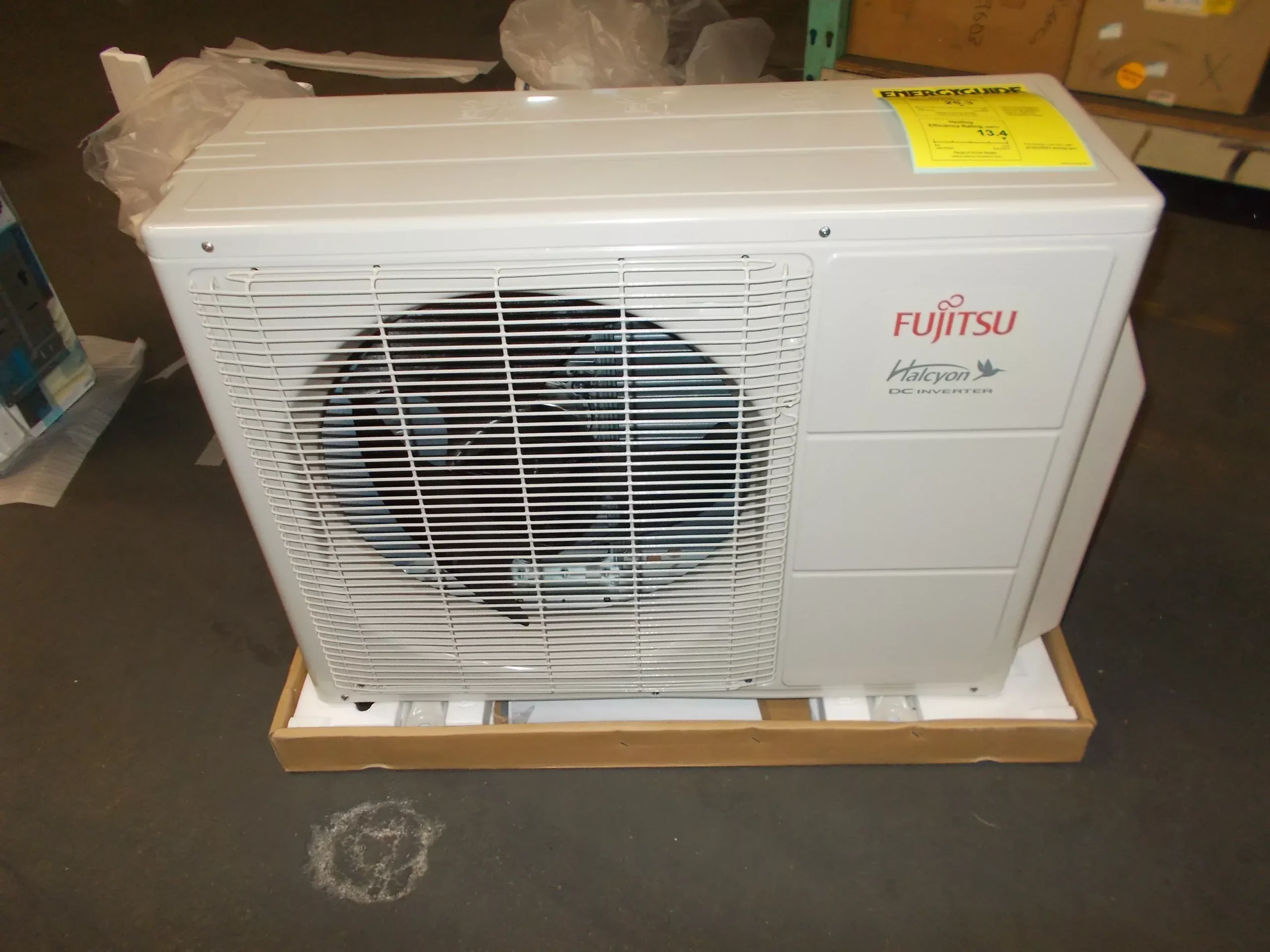 15,000 Btu Single Zone Outdoor Mini-Split Heat Pump Unit, 25.3 Seer 20