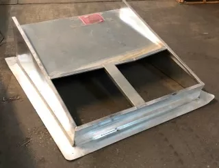 18" High Adjustable Full Roof Curb