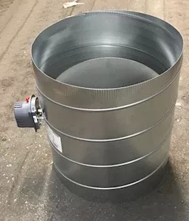 18" Truezone Round Automatic Motorized Adjustable Zone Damper