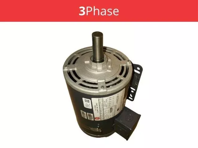 1HP Poltphase Belt Drive Blower Motor 460/60/1745-1165/2-Speed
