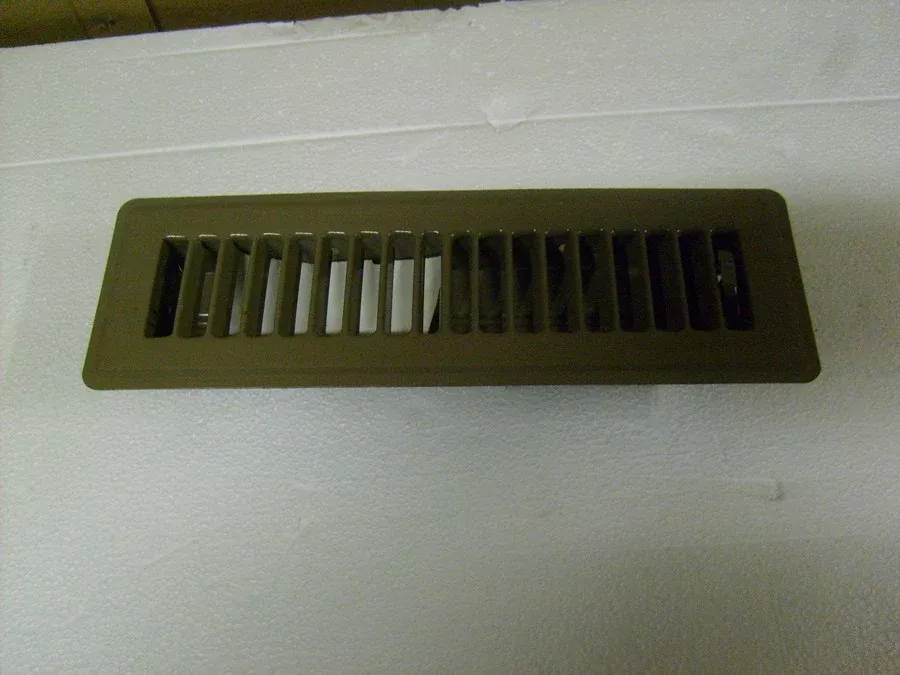 2" DEEP X 10" WIDE BROWN FLOOR REGISTER
