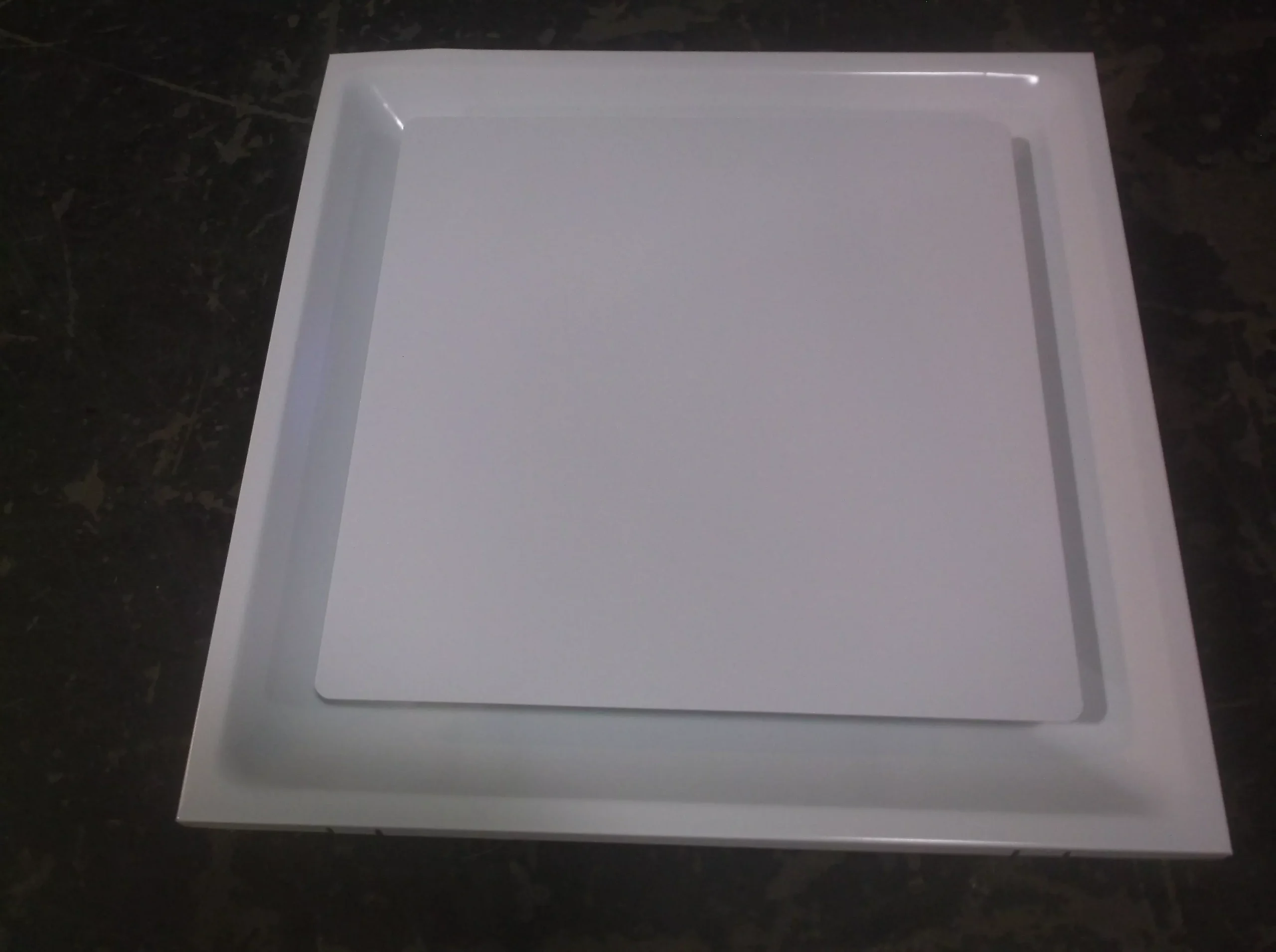 24" X 24" T-BAR CEILING DIFFUSER SQUARE PLAQUE