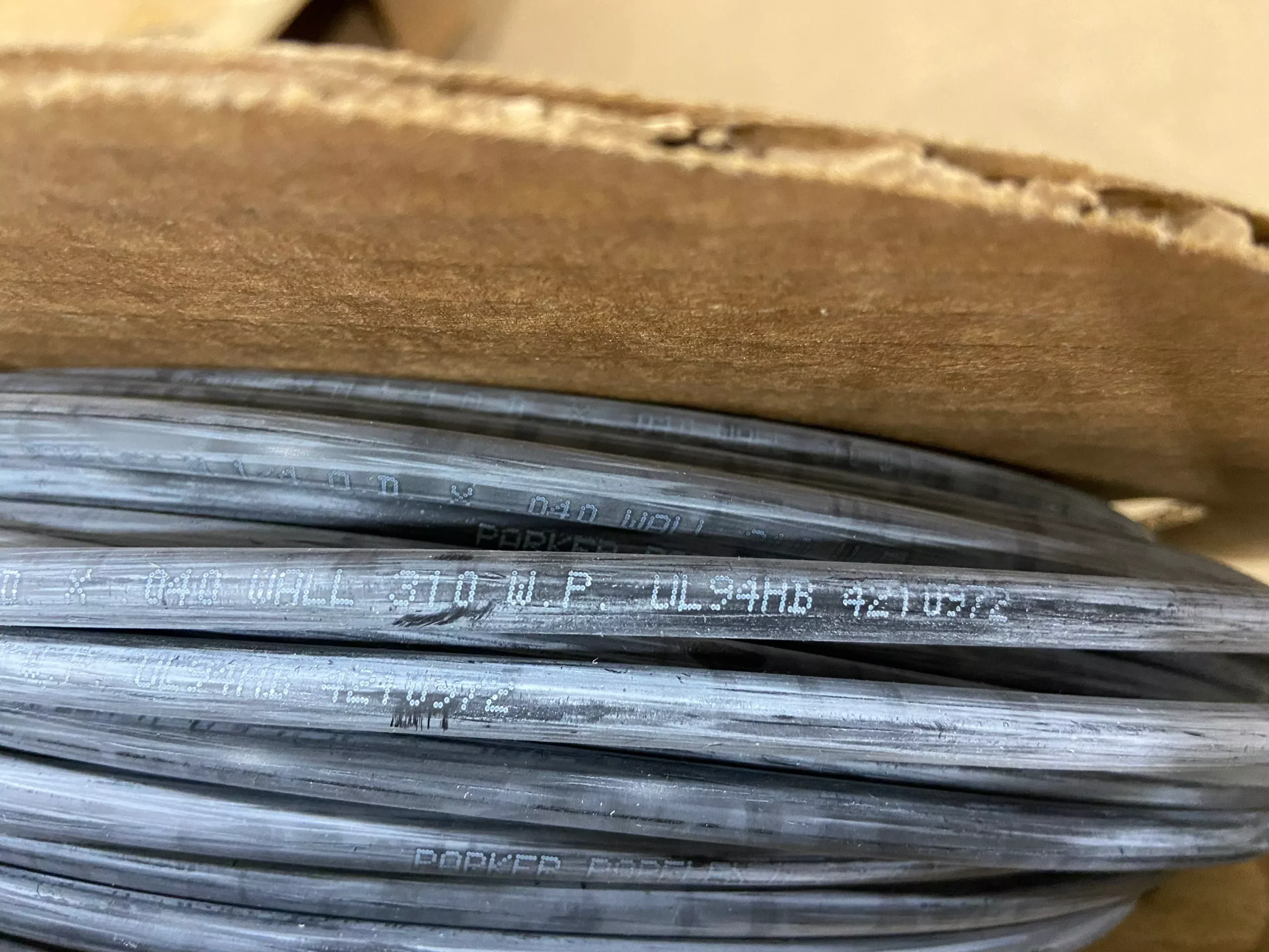 .25"OD X .040 WALL PARFLEX ROUND TUBING 250'