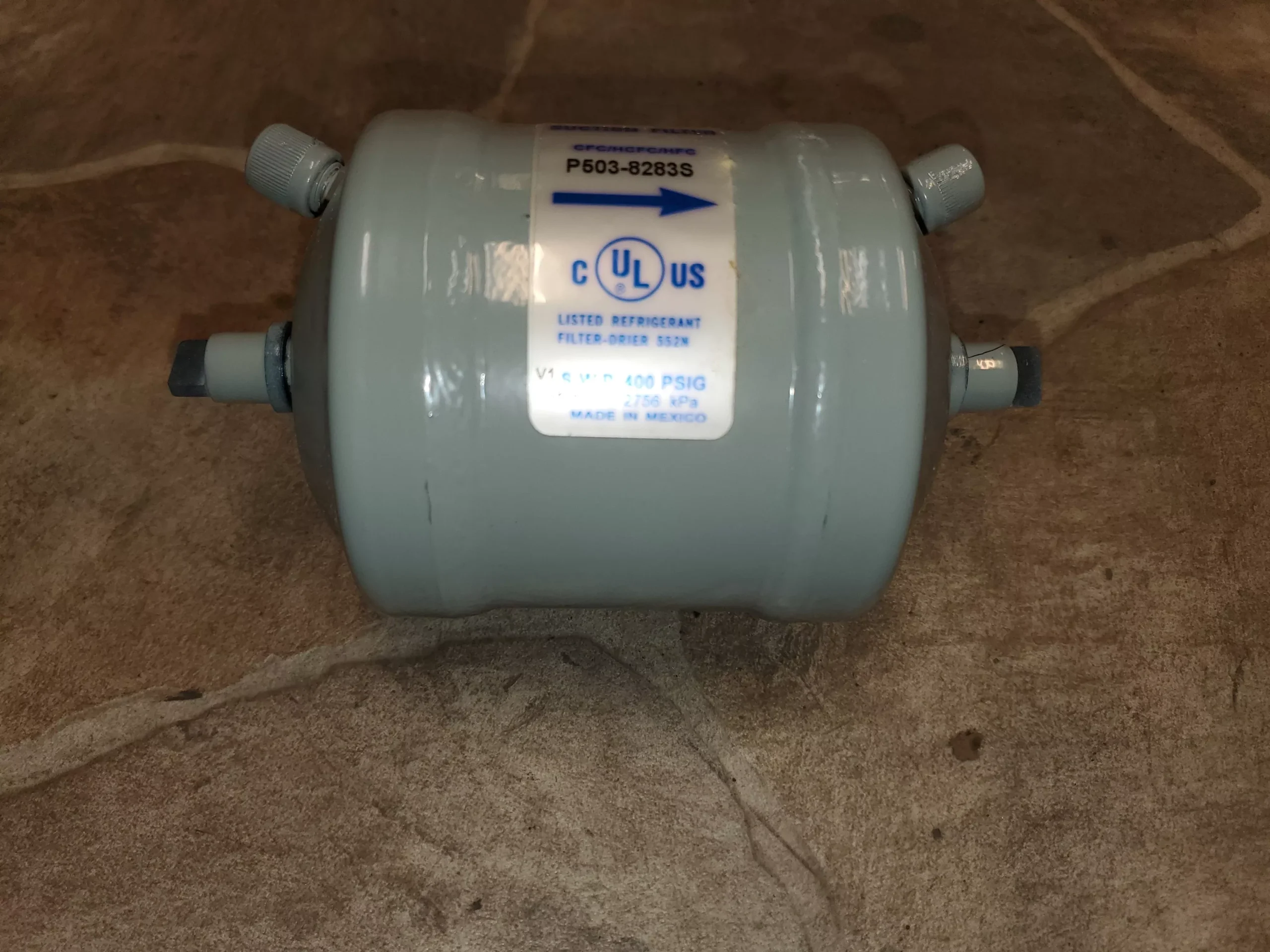 28 CUBIC INCH 3/8" SWEAT SUCTION LINE FILTER DRIER