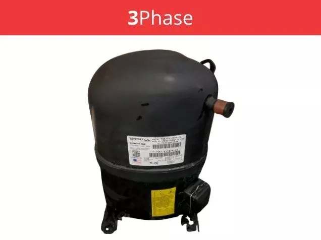 3-1/2 Ton AC/HP High Temp Reciprocating Compressor, 380-415-460/50-60/