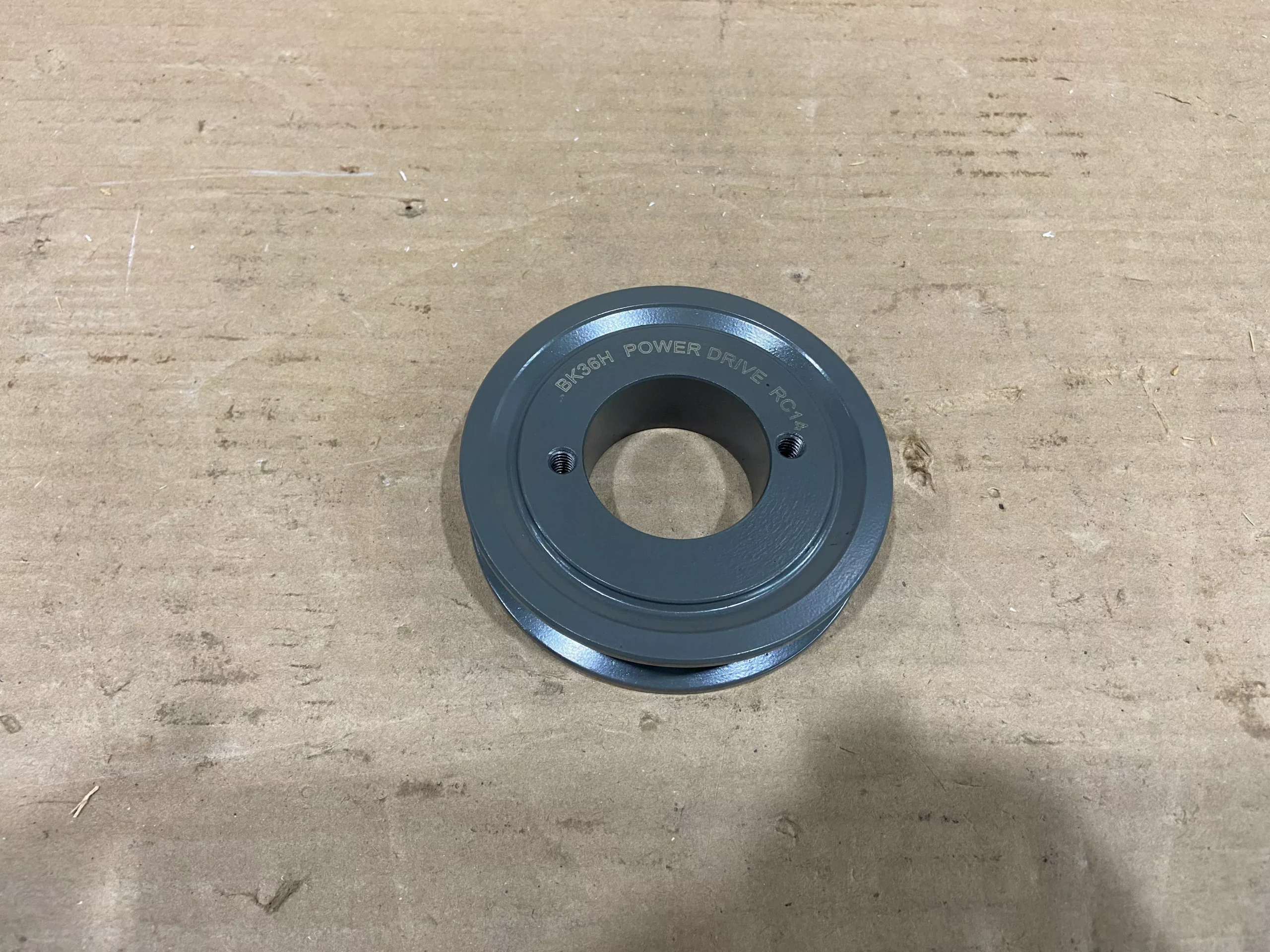 3 3/4" DIAMETER SHEAVE SINGLE GROOVE 1 1/2" BORE