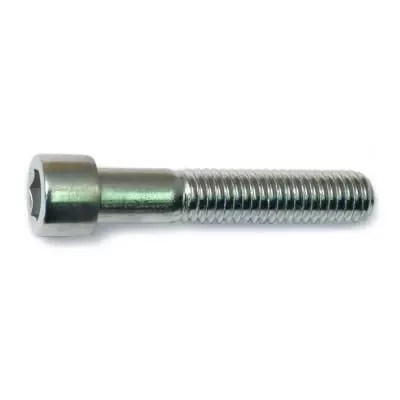 3/8 -16 x 2Polished 18-8 Stainless Smooth Socket Cap Screws (3 pcs.)