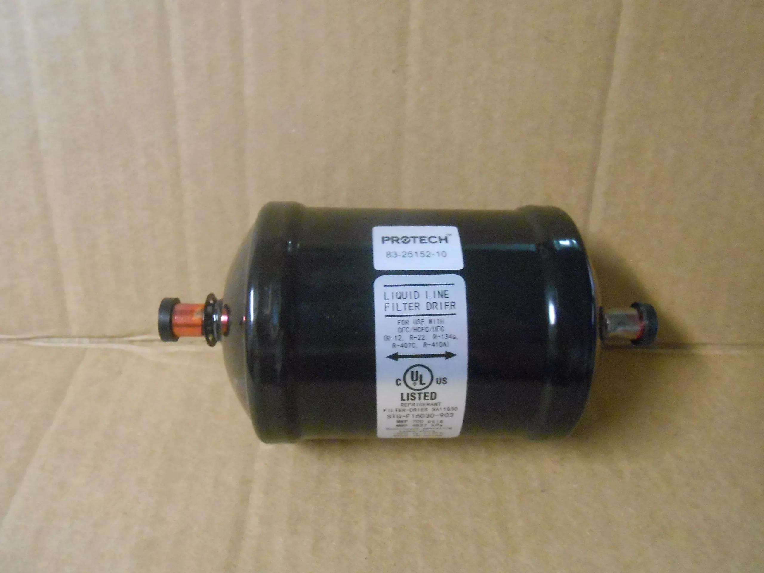 3/8" SWEAT BI FLOW LIQUID LINE FILTER DRIER