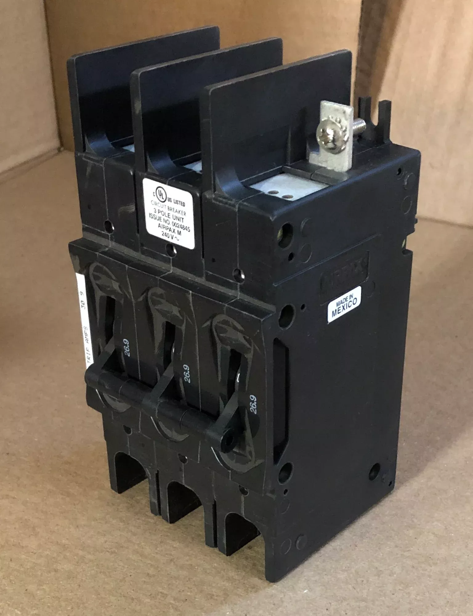 3 Pole 269 A 209 Multi-Pole Series Hyd Mag Cir Brkr Protector/For Manu