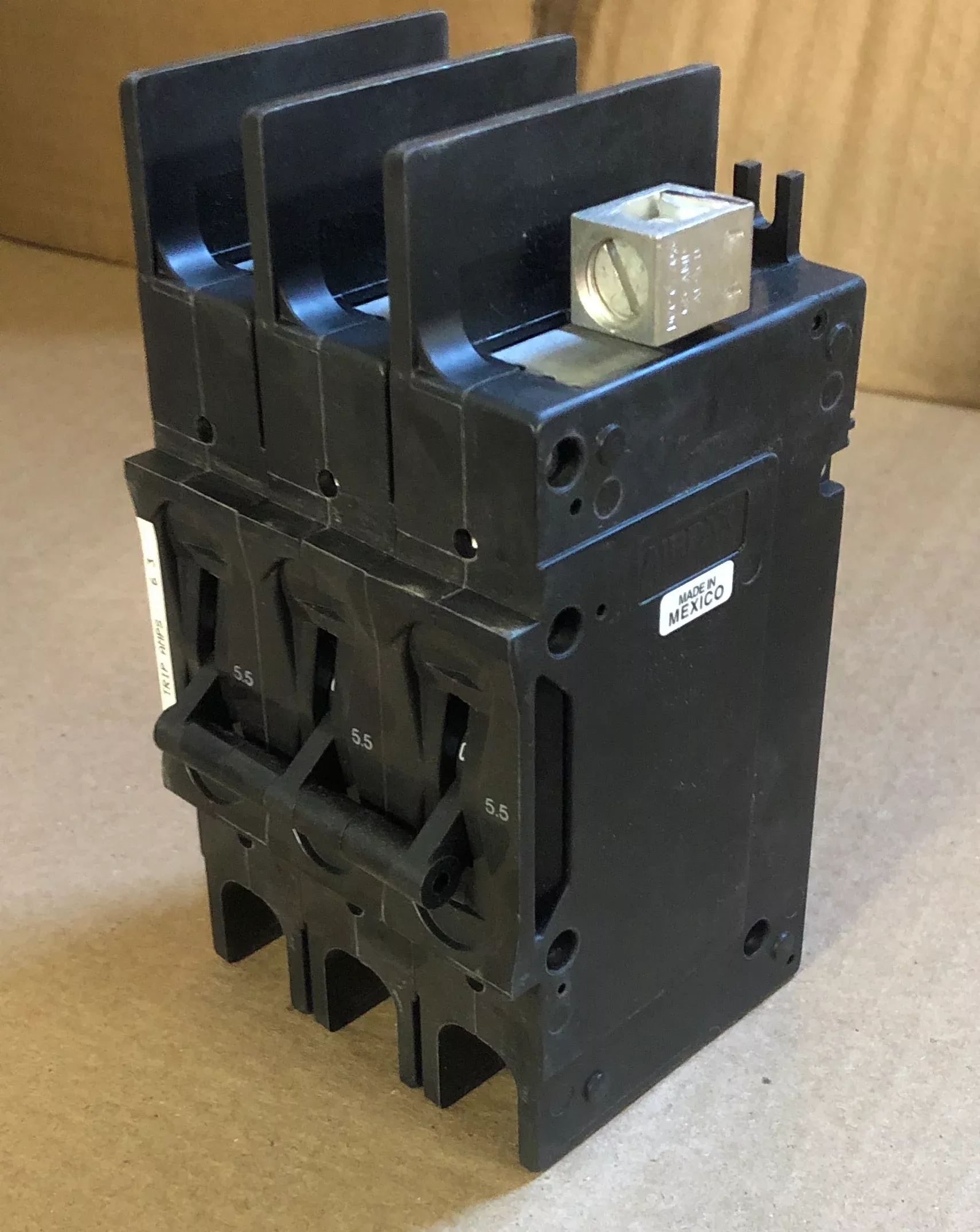 3 Pole 55 A 219 Multi-Pole Series Hyd Mag Cir Brkr Protector/For Manua