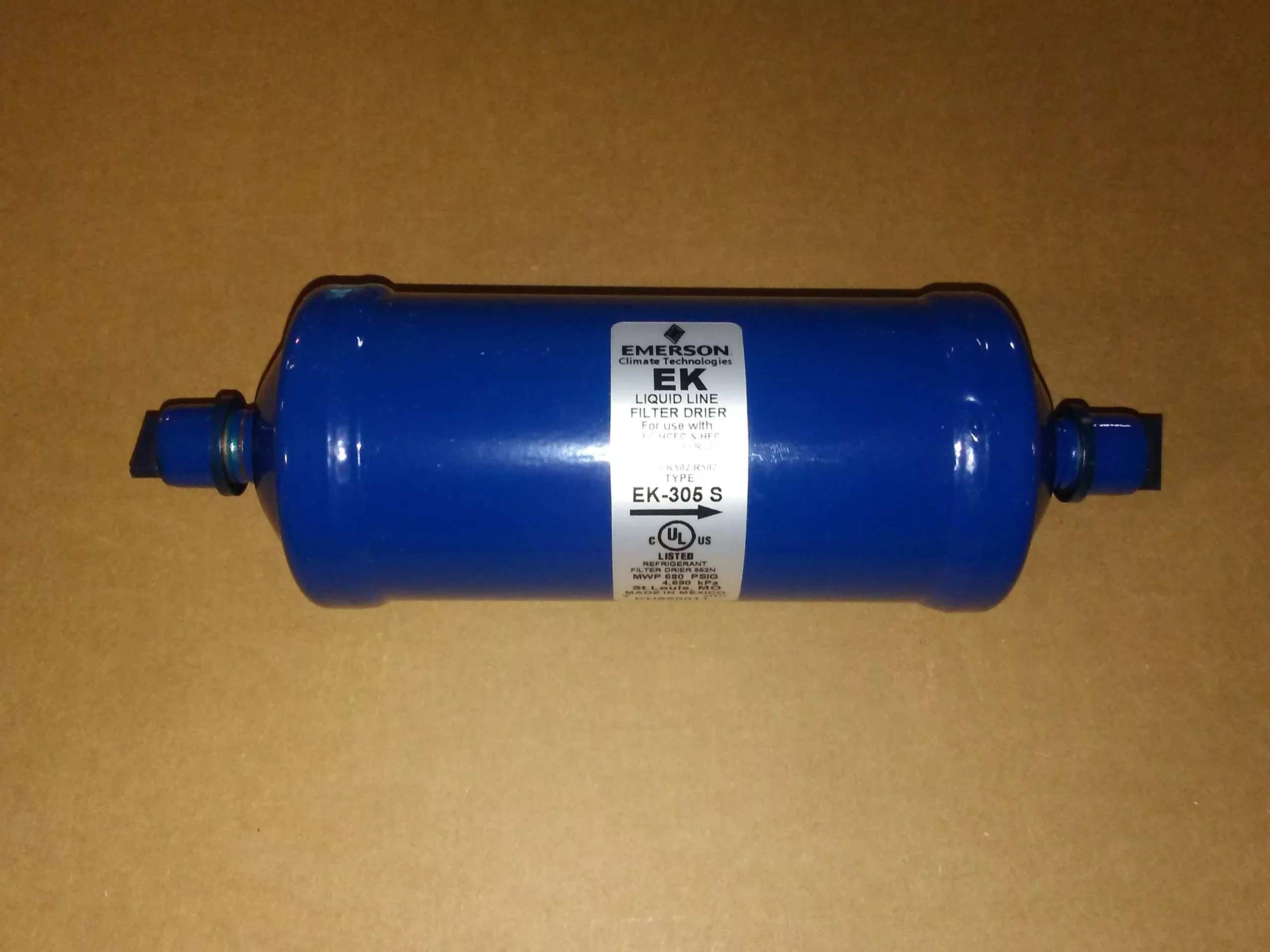 30 CUBIC INCH 5/8" SWEAT LIQUID LINE FILTER
