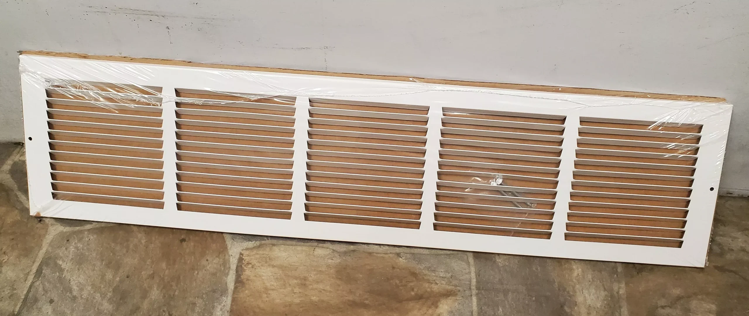 30" X 6" CEILING/WALL RETURN AIR GRILLE WHITE