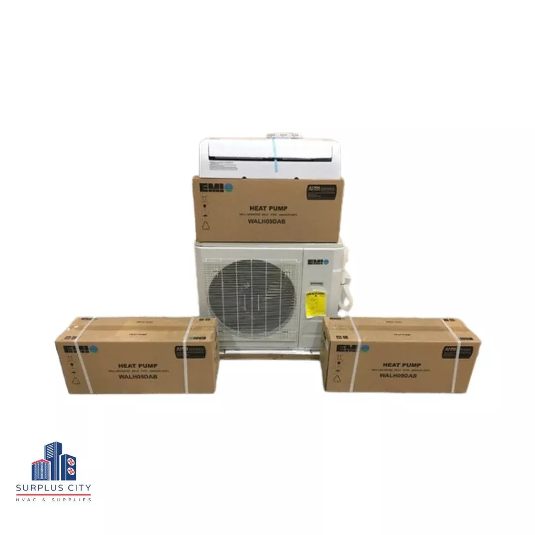 36,000 BTU QUAD-ZONE VARIABLE SPEED INVERTER MINI SPLIT HEAT PUMP SET,