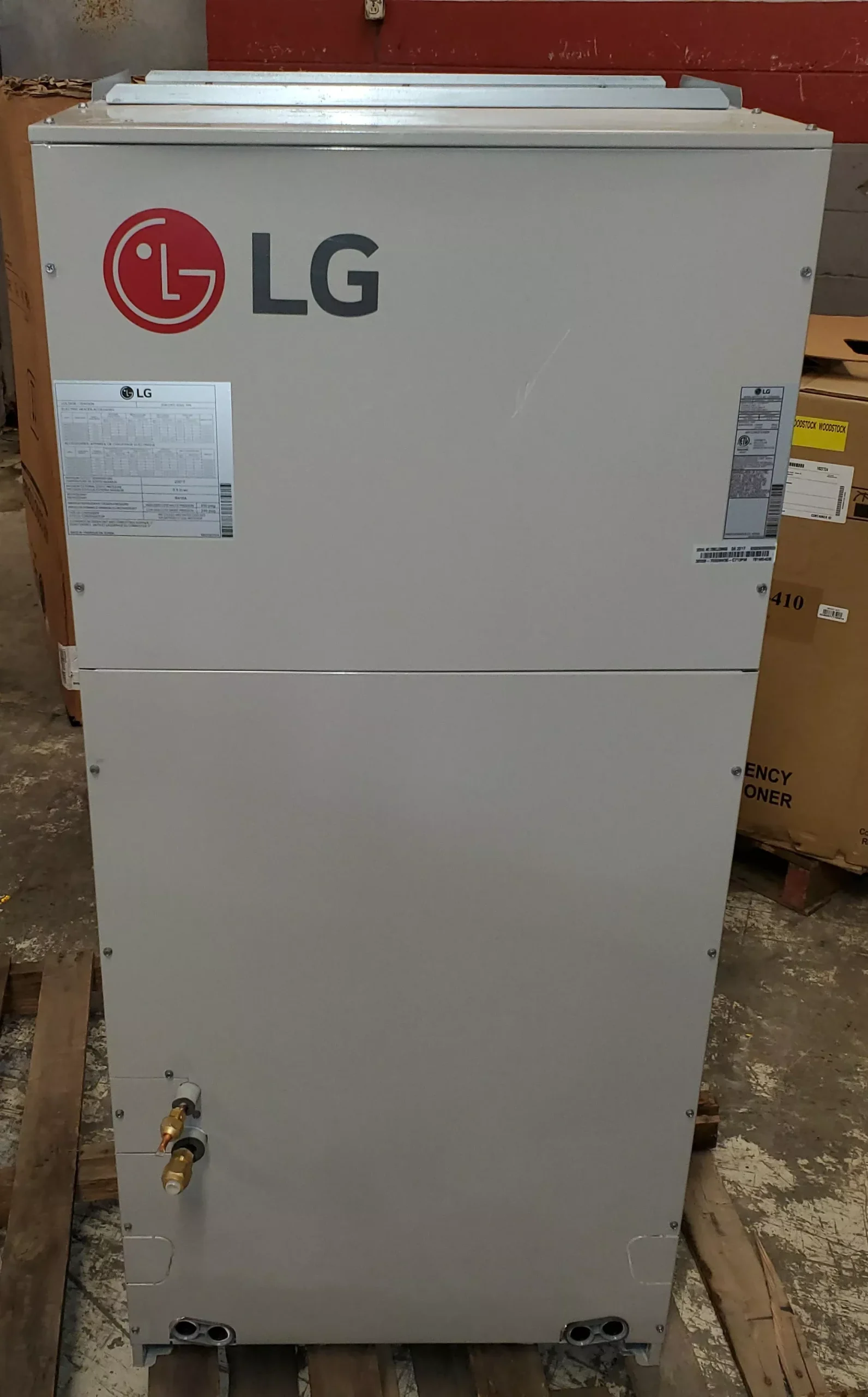 36,000 BTU SINGLE ZONE VERTICAL-HORIZONTAL INDOOR HEAT PUMP MINI-SPLIT