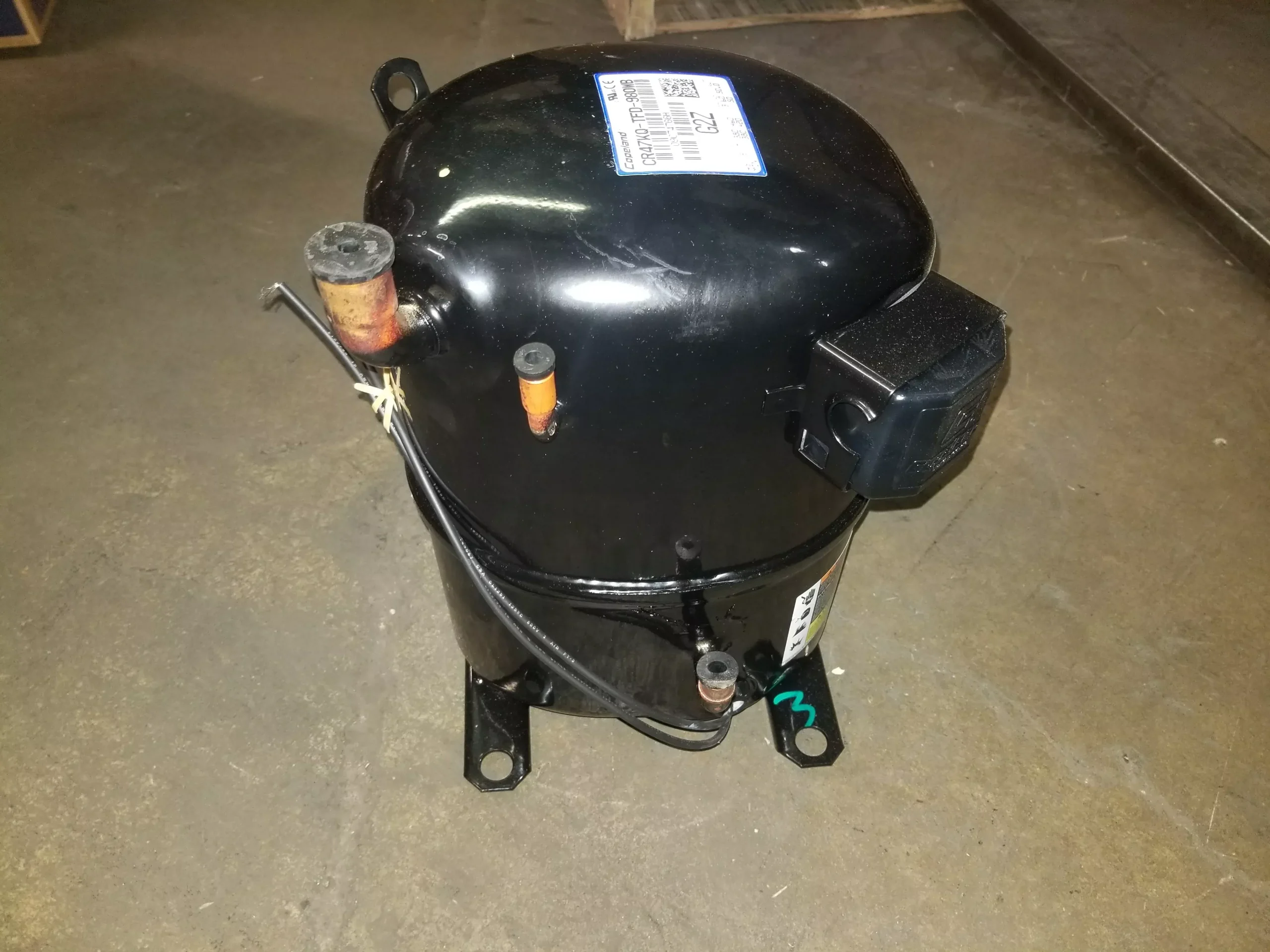 4 Ton High Temp Ac/HP Hermetic Compressor, 380-460/380-420/60-50/3 R-2