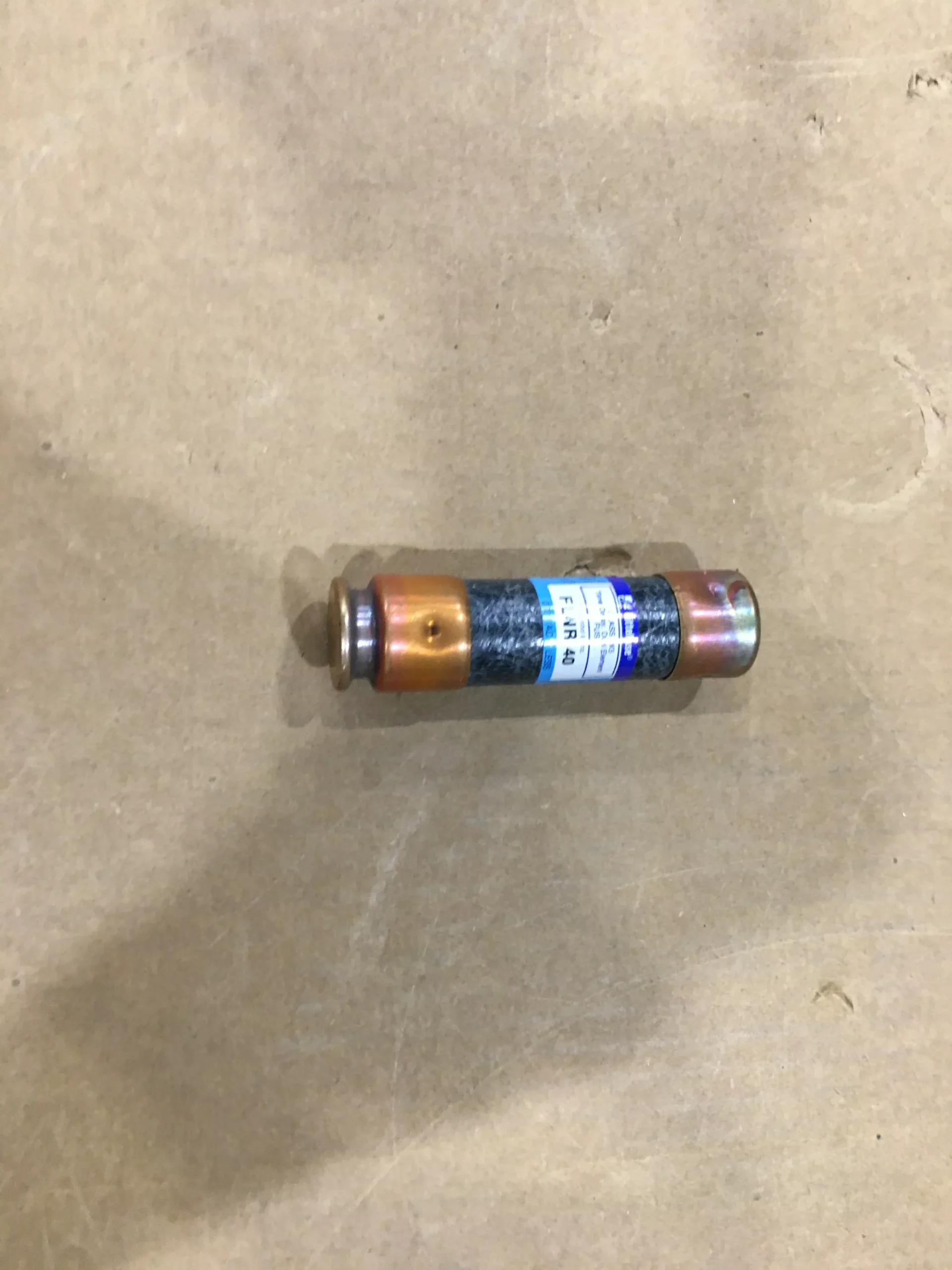 40 AMP 250 VAC OR LESS TIME DELAY DUAL ELEMENT FUSE
