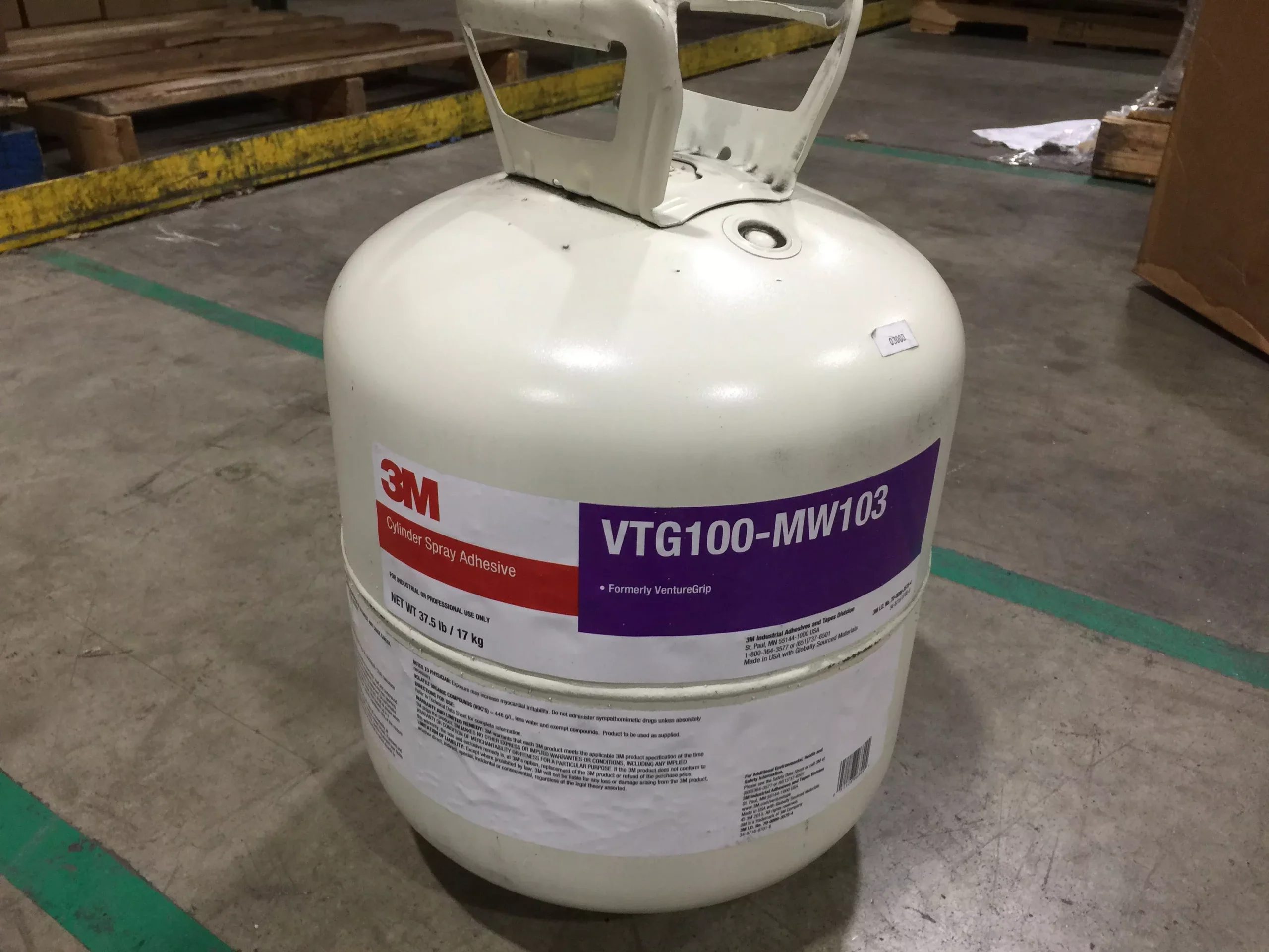 40# CYLINDER SPRAY FOAM SOLVENT CONTACT ADHESIVE