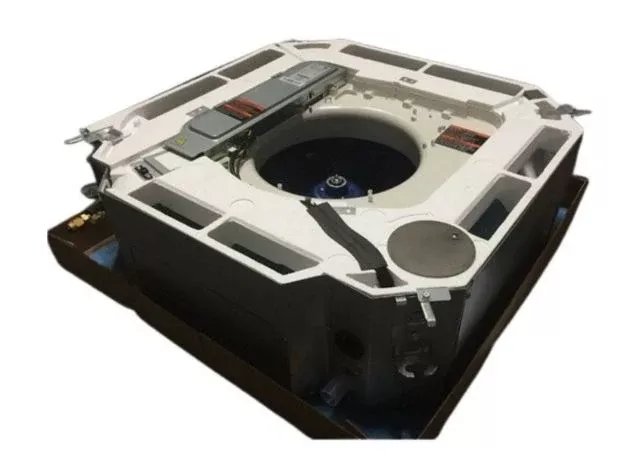 48,000 BTU Ceiling Cassette ID Ductless Mini-Split Heat Pump, 168 SEER