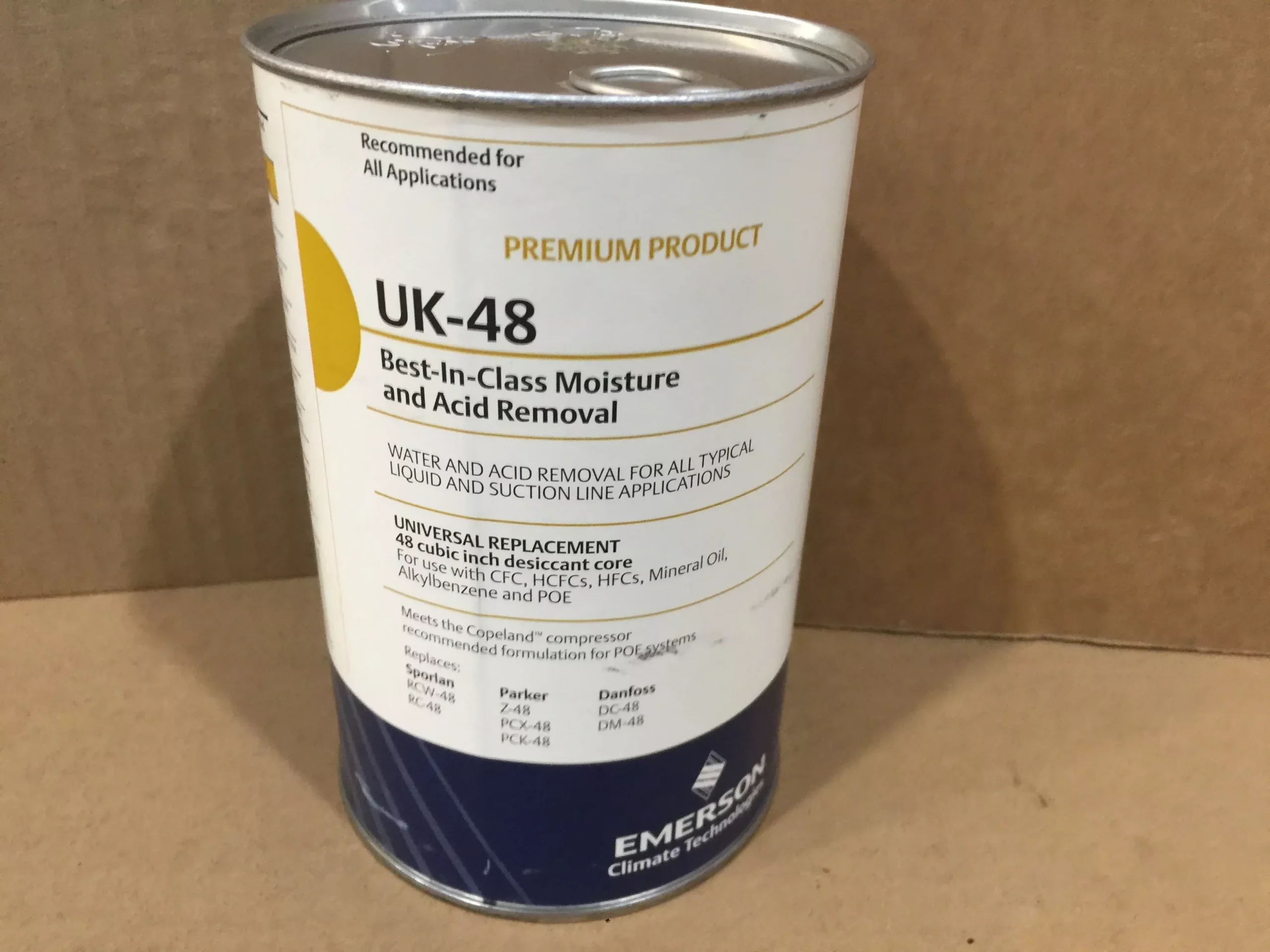 48 CUBIC INCH FILTER DRIER CORE