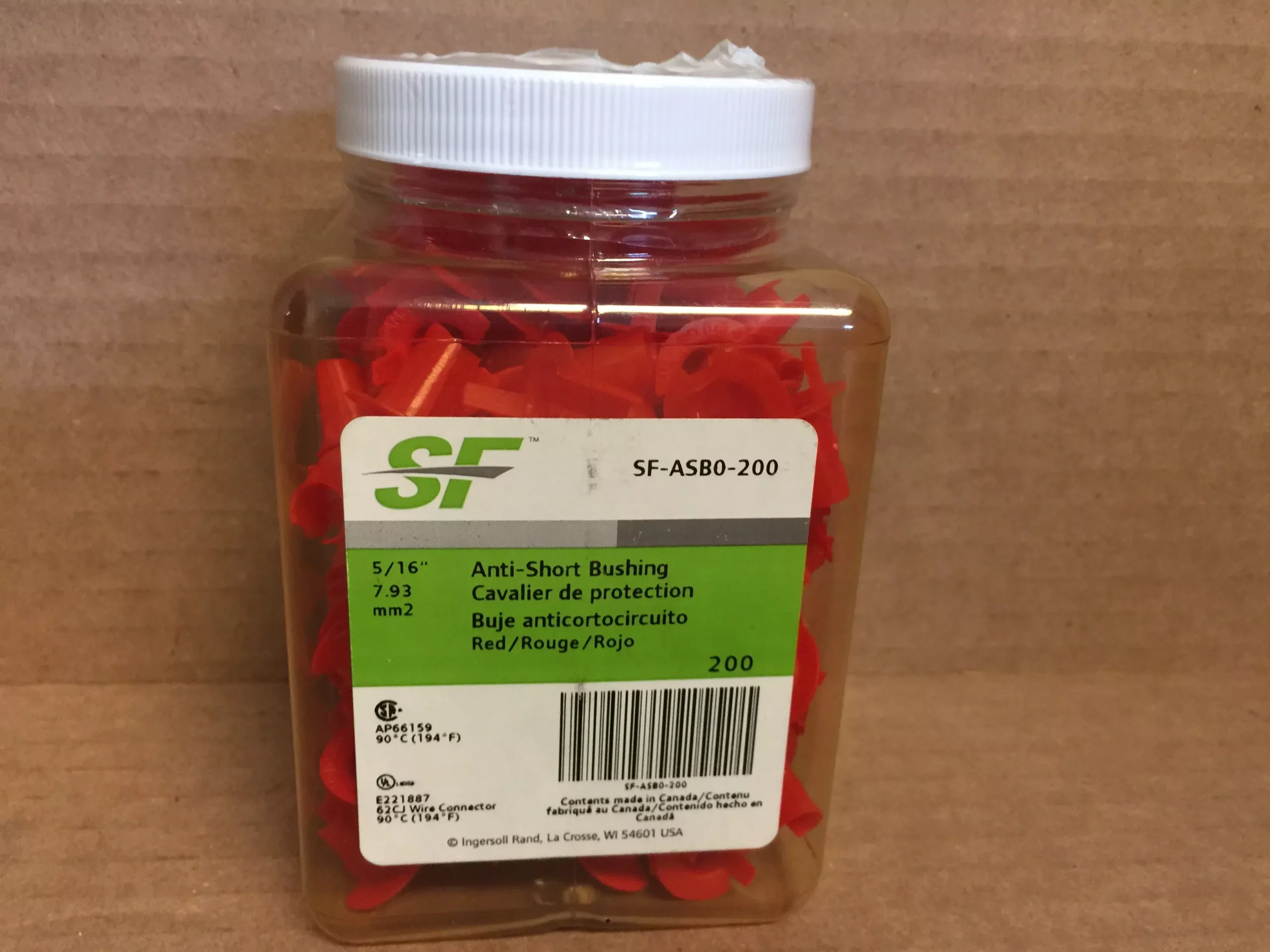 5/16" Anti-Short Bushing