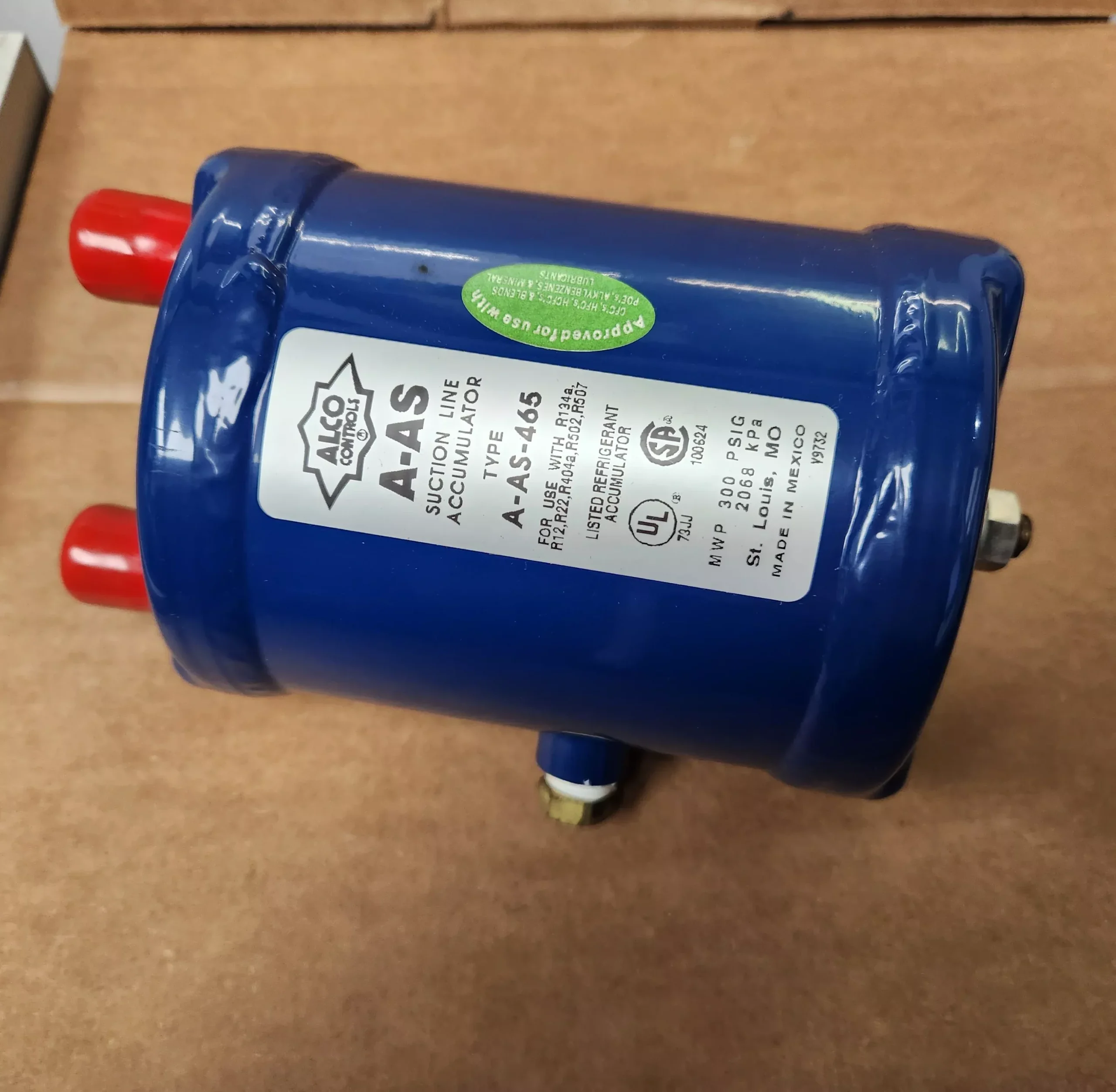 5/8" ODF SUCTION LINE ACCUMULATOR