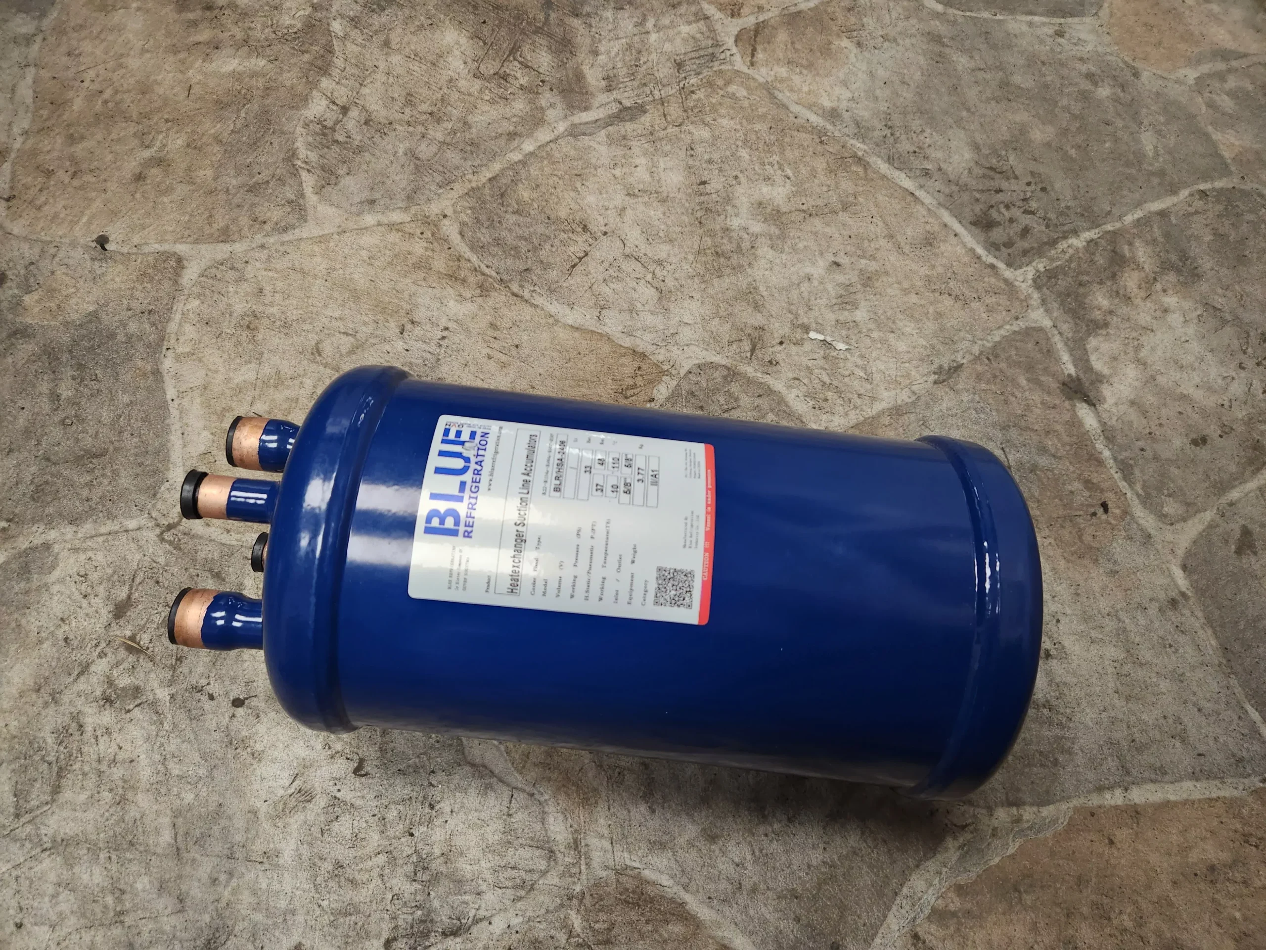5/8" SWEAT HEAT EXCHANGER SUCTION LINE ACCUMULATORS